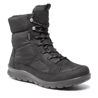 Śniegowce damskie - Śniegowce ECCO - Babett Boot GORE-TEX 215553 51052 Black/Black - grafika 1