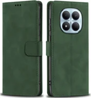 Etui i futerały do telefonów - krainaGSM ETUI SKÓRZANE Z KLAPKĄ do Xiaomi Redmi Note 15 5G ZIELONE ZAMYKANE CASE - miniaturka - grafika 1