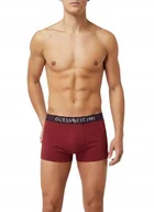 Majtki męskie - GUESS BOKSERKI MĘSKIE BORDOWE Z ELASTYCZNYM PASKIEM Z NADRUKIEM M GNA - miniaturka - grafika 1