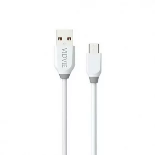 Kabel Vidvie CB442 USB/Micro Usb 1m biały - Kable USB - miniaturka - grafika 1
