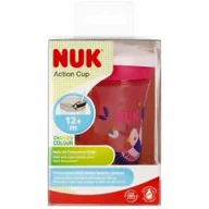 Kubki dla dzieci - Nuk Kubek 12m Action Cup Kameleon 10255574 230 ml - miniaturka - grafika 1