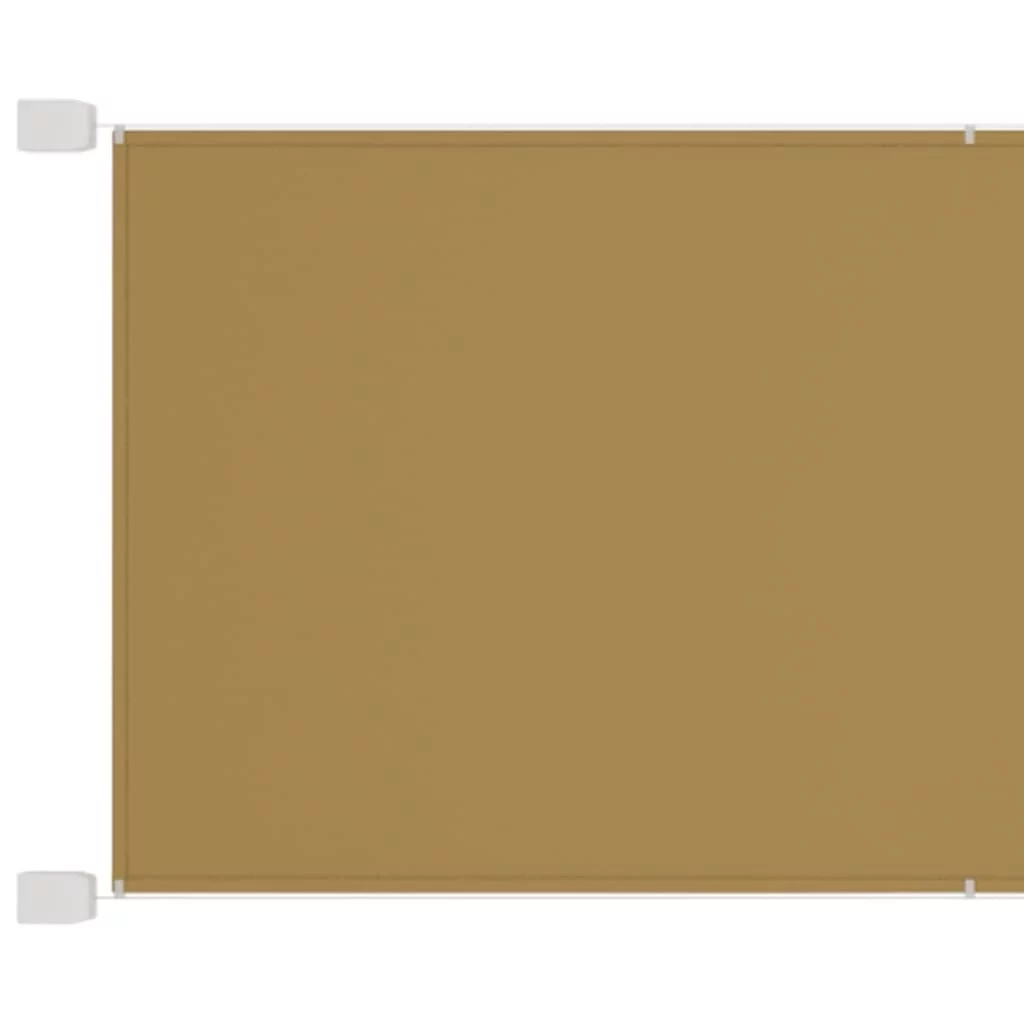 Lumarko Markiza pionowa, beżowa, 140x270 cm, tkanina Oxford