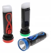 Latarki - LATARKA SOLARNA Akumulatorowa Ładowana USB SMD LED 1W SOLAR 2222 - miniaturka - grafika 1