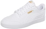 Sneakersy damskie - PUMA Sneakersy unisex, biały - Puma białe Puma Team Gold - 44 EU - miniaturka - grafika 1