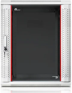 Szafa Rack Getfort 19 Cali 15U 600X600 Wisząca Szara - Szafy rack - miniaturka - grafika 1