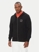 Bluzy męskie - Tommy Hilfiger Bluza MW0MW39250 Czarny Regular Fit - miniaturka - grafika 1