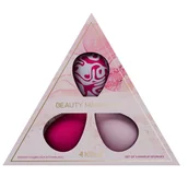 Gąbeczki do makijażu - KillyS Beauty Makeup zestaw 3 gąbeczek do makijażu - miniaturka - grafika 1