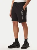 Spodenki męskie - Calvin Klein Szorty sportowe LV04LF240G Czarny Regular Fit - miniaturka - grafika 1