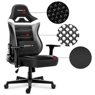 huzaro Force 7.7 Grey - Fotele gamingowe - miniaturka - grafika 2