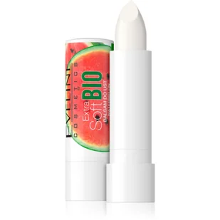 Eveline Cosmetics Cosmetics - EXTRA SOFT BIO - Nawilżający balsam do suchej skóry ust - Arbuz - 4 g - Balsamy do ust - miniaturka - grafika 1