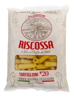 Makaron - PASTIFICIO RISCOSSA Makaron Tortiglioni Rurki. Makaron z matrycy z brązu 500 g - miniaturka - grafika 1