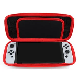 Etui DOBE TNS-1130 Czarno-czerwony - Akcesoria do Nintendo - miniaturka - grafika 1