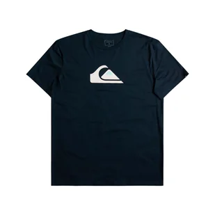 Męska Koszulka QUIKSILVER COMPLOGOSS M TEES EQYZT06534-BYJ0 – Granatowy - Koszulki męskie - miniaturka - grafika 1