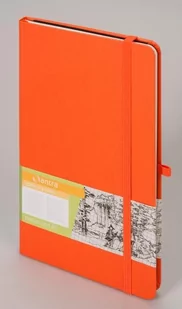 antra Antra, notes w kratkę, format A5, romantyzm, pomarańczowy - Notesy i bloczki - miniaturka - grafika 1