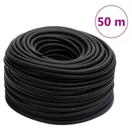 Akcesoria pneumatyczne - vidaXL Hybrydowy wąż pneumatyczny, czarny, 50 m, guma i PVC - miniaturka - grafika 1