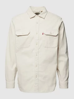 Koszule męskie - Koszula sztruksowa o kroju regular fit z kieszeniami z patką model ‘JACKSON WORKER’ - grafika 1
