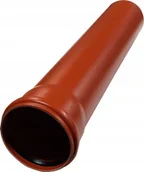 Odwodnienia, kanały i akcesoria - Magnaplast Rura kanalizacji zewnętrznej PCV-U 160/500x4.7 KGEL SN8 lita - miniaturka - grafika 1