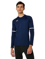 Koszulki męskie - Under Armour Męska bluza sportowa Challenger Iii Midlayer, niezbędna odzież sportowa NIEBIESKI S - miniaturka - grafika 1