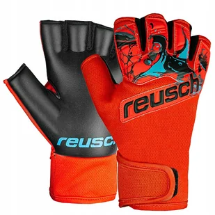 Rękawice Reusch Futsal Grip 53 70 320 3333 czerwon - Piłka nożna - miniaturka - grafika 1