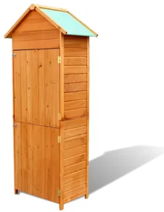 Drewniana szafa ogrodowa D5-M49 - Skrzynie ogrodowe - miniaturka - grafika 1