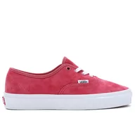 Trampki damskie - Buty Vans Authentic VN0009PVZLD1 - czerwone - miniaturka - grafika 1