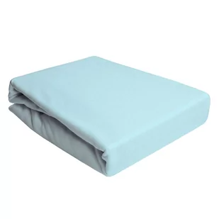 Detexpol Prześcieradło Jersey 60x120 z gumką do łóżeczka błękitne szary 14-4107_20200626141423 - Prześcieradła dla dzieci - miniaturka - grafika 1