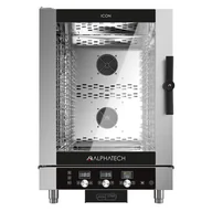 Piece, kotły  i płyty grzejne gastronomiczne - Resto Quality Piec konwekcyjno-parowy ICET101E system myjący pod okap 10xGN1/1 10x600x400 Alphatech by Lainox  ster. elektroniczne - miniaturka - grafika 1