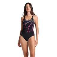 Stroje kąpielowe - Strój Kąpielowy Damski Arena Swimsuit Giorgia Squared - miniaturka - grafika 1