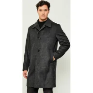 Płaszcze męskie - BOSS BLACK Wełniany płaszcz H-Clark-254 z dodatkiem kaszmiru - miniaturka - grafika 1