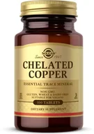 Suplementy diety - Chelated Copper (100 tabl.) - miniaturka - grafika 1