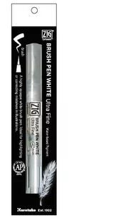 PISAK PĘDZELKOWY BRUSH PEN WHITE- ULTRA FINE - Przybory szkolne - miniaturka - grafika 1