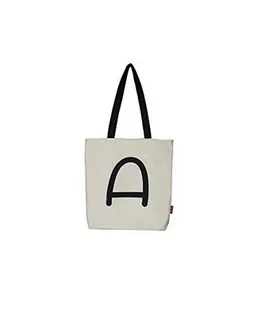 Torebki damskie - Econanos Hellobags2019 płócienna i plażowa torba na zakupy, 38 cm, biała (BLANCO) - grafika 1