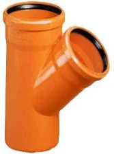 Magnaplast Trójnik 87° kanalizacji zewnętrznej KGFA 160/110mm 21330 - Odwodnienia, kanały i akcesoria - miniaturka - grafika 1