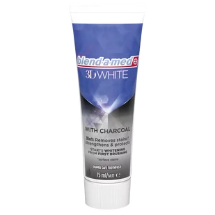 Blend-A-Med 3D White Charcoal - Pasty do zębów - miniaturka - grafika 1