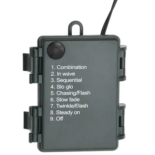 Lumarko Świąteczna girlanda z lampkami LED, zielona, 2,7 m, PVC! - Ozdoby bożonarodzeniowe - miniaturka - grafika 8