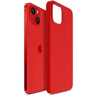 Etui i futerały do telefonów - 3mk Hardy Silicone Mag Case do iPhone 14 czerwony - miniaturka - grafika 1