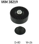 Rolki i napinacze - rolka kierunkowa / prowadząca, pasek klinowy zębaty SKF VKM 38219 - miniaturka - grafika 1