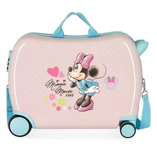 Joumma Disney Minnie Imagine Walizka dziecięca Różowy 50x38x20 cms Sztywne ABS Zamknięcie kombinowane boczne 38L 1,8 kg 2 Koła Bagaż Ręka, Różowy, walizka dziecięca - Walizki - miniaturka - grafika 1
