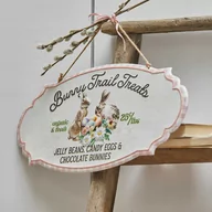 Wielkanoc - Tablica dekoracyjna Bunny Trail - miniaturka - grafika 1