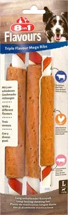 Przysmak 8in1 Triple Flavour żeberka do żucia dla psa 140 g - Przysmaki dla psów - miniaturka - grafika 1