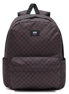 Plecak młodzieżowy Vans Old Skool Check Backpack - black / charcoal - Plecaki - miniaturka - grafika 1