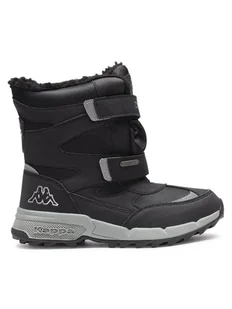 Kappa Śniegowce 260903T Czarny - Buty dla chłopców - miniaturka - grafika 1