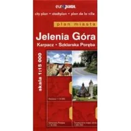 Atlasy i mapy - Jelenia Góra, Karpacz, Szklarska Poręba plan miasta skala 1:15 000 - miniaturka - grafika 1
