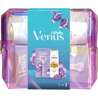 Zestawy kosmetyków męskich - Zestaw Gillette Venus Maszynka do golenia ComfortGlide + Szampon Pantene Repair and Protect 250 ml (8700216617581) - miniaturka - grafika 1