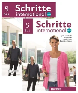 Pakiet Schritte international Neu 5. B1.1. Podręcznik i zeszyt ćwiczeń do języka niemieckiego dla liceum i technikum - podręcznik - Książki do nauki języka niemieckiego - miniaturka - grafika 1