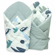 Rożki i beciki - BECIK ROŻEK NIEMOWLĘCY BAWEŁNA DWUSTRONNY WZORY! - miniaturka - grafika 1