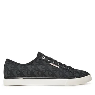 Tenisówki Calvin Klein Jeans Ess Vulc Low Mg Cv Mono YM0YM01368 Czarny - Trampki męskie - miniaturka - grafika 1
