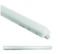 Oświetlenie warsztatowe - OPR.hermetyczna LED 150cm 52W b.neutralna 4000K (8900lm) LIMEA GIGANT z czujnikiem biała IP65 Spectrum - miniaturka - grafika 1