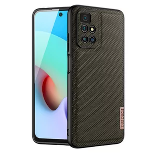 Dux Ducis Fino etui pokrowiec pokryty nylonowym materiałem Xiaomi Redmi 10 zielony - Etui i futerały do telefonów - miniaturka - grafika 1