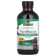 Witaminy i minerały - NATURE'S ANSWER Sambucus (120 ml) - miniaturka - grafika 1